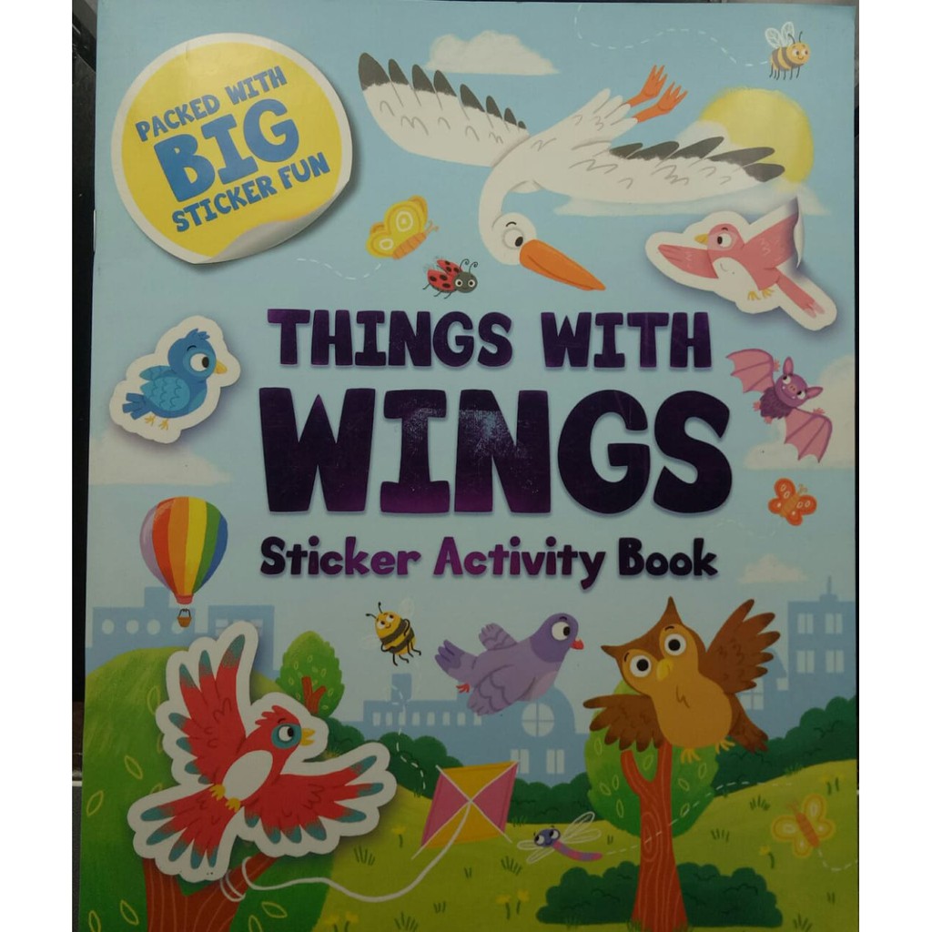 

Things With Wings Sticker Activity Book (S & A Big Sticker Fun)