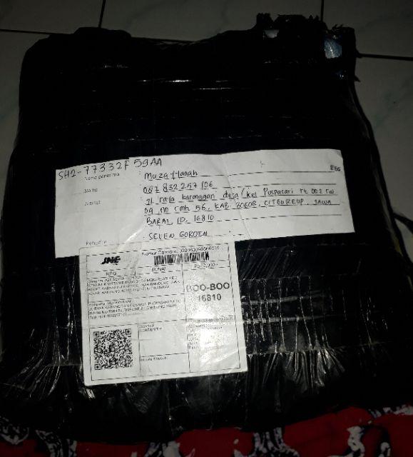 Gorden Blackout Blazer Awan Biru Smokring Silper Ukuran L140×200 T Pintu Jendela