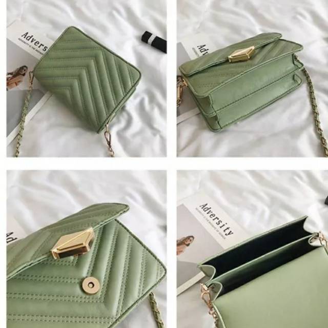 ready cod terbaru 2021 tas fashion impor wanita selempang bahan kulit pu batam murah handbag promo