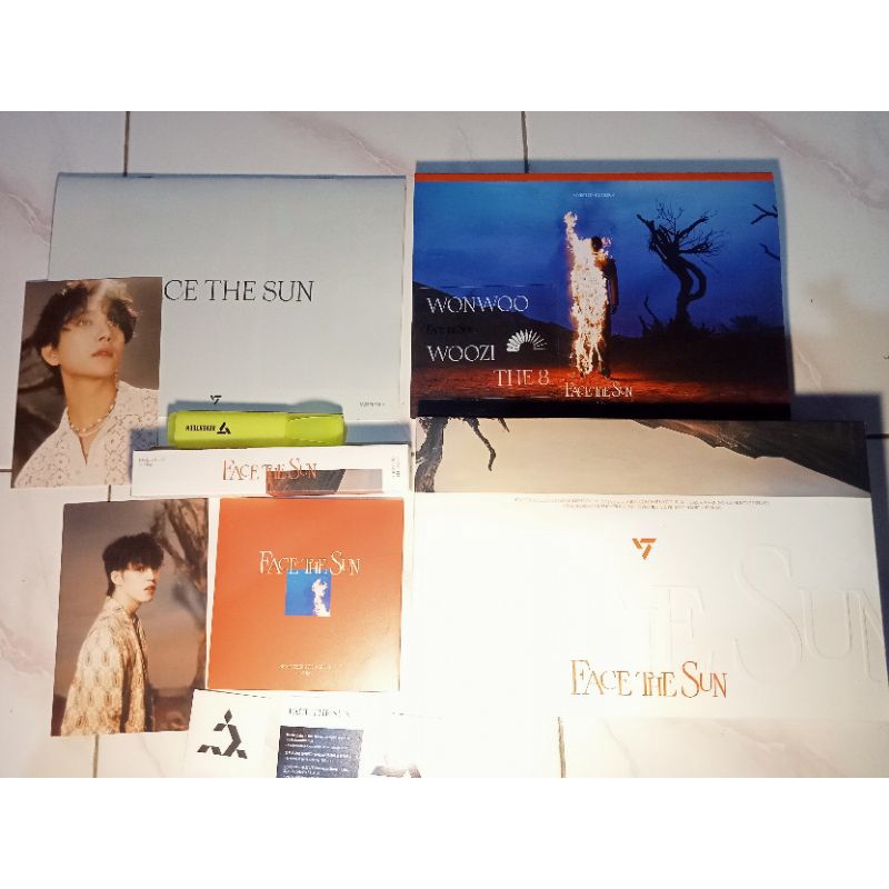 

ALBUM FACE THE SUN SEVENTEEN RAY VERSION MINUS RPC