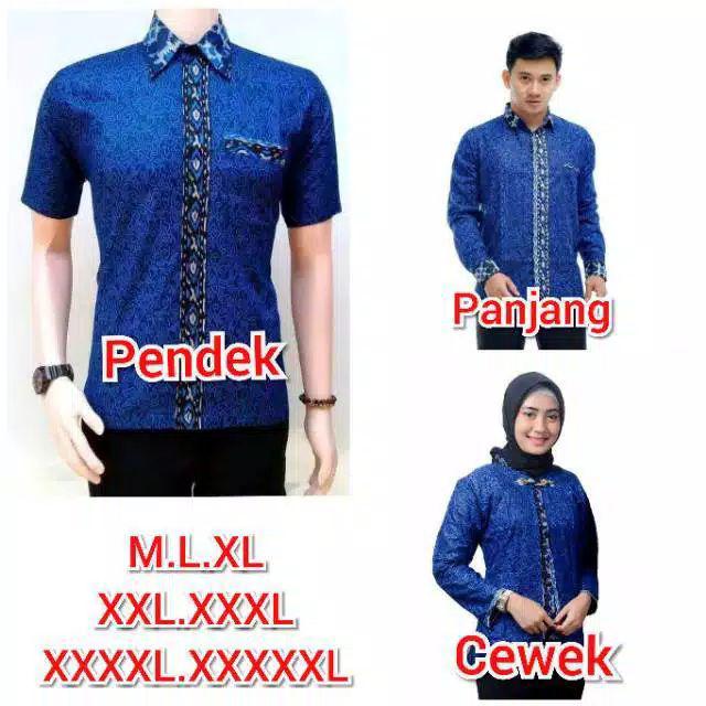 Keluarga Batik Couple Sarombit Seragaman Kondangan Tanah Abang Wanita Murah Princess Azka