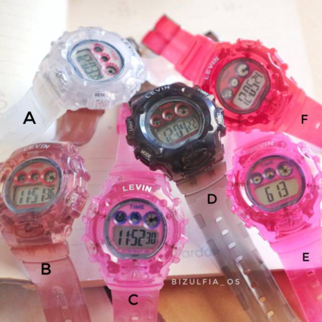 Jam tangan digital / jam tangan cewek / jam cewek / jam wanita / jam tangan wanita / jam rubber