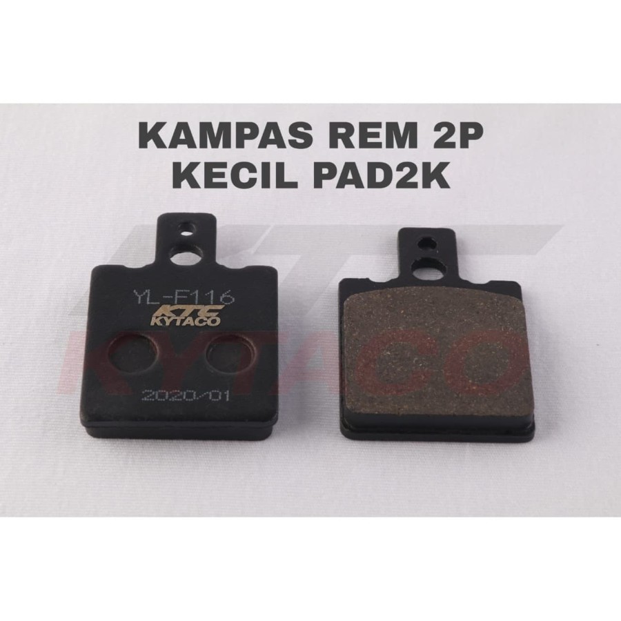 kampas rem kaliper ktc kytaco kyta 2 piston kecil
