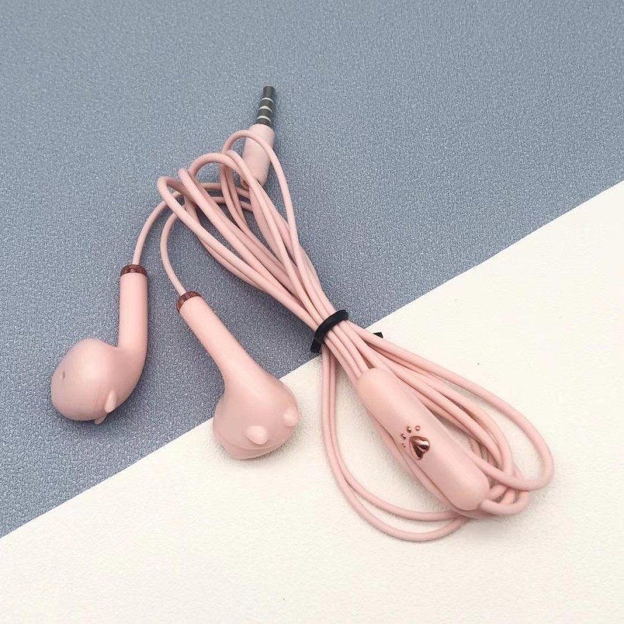 Trend-Headset-Earphone Macaron U69 Hifi Stereo Extra Bass