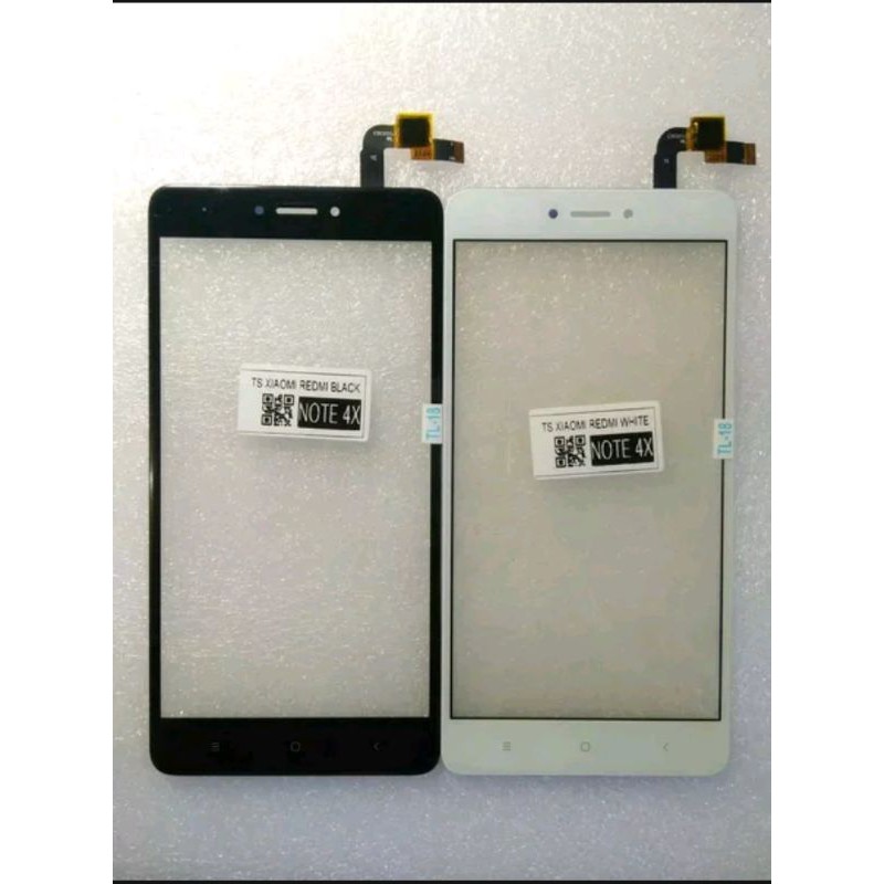 Layar Depan Kaca Touchscreen TS Xiaomi Redmi Note 4X