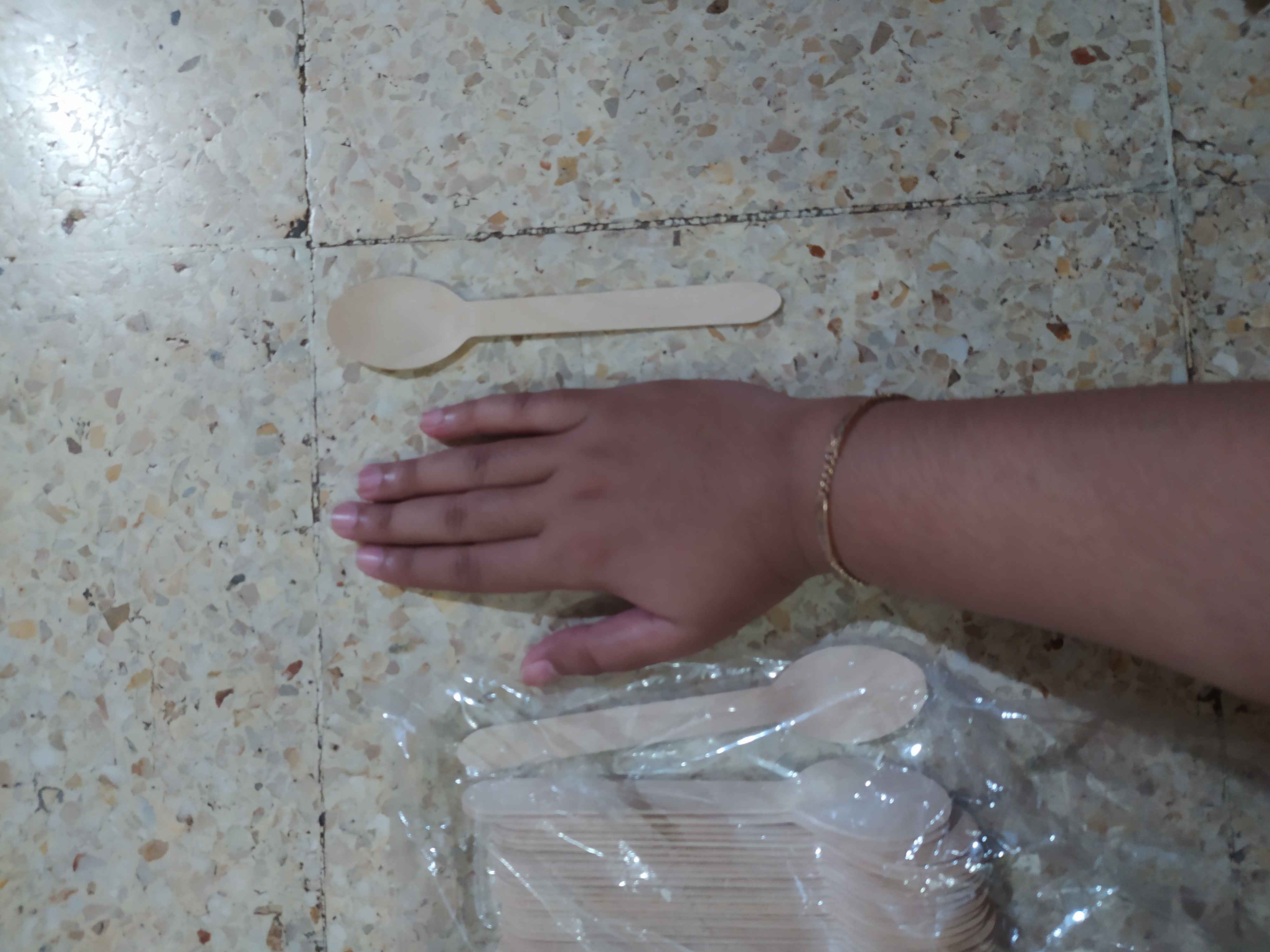 @25 Pcs Sendok Kayu Wooden Spoon