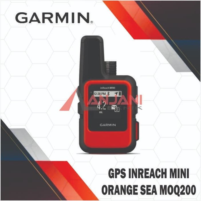 GARMIN GPS INREACH MINI ORANGE SEA MOQ200 MOQ 200 KOMUNIKATOR SATELIT