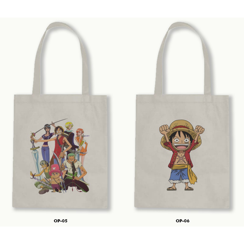 TOTE BAG BLACU 30X40 - ONE PIECE.01