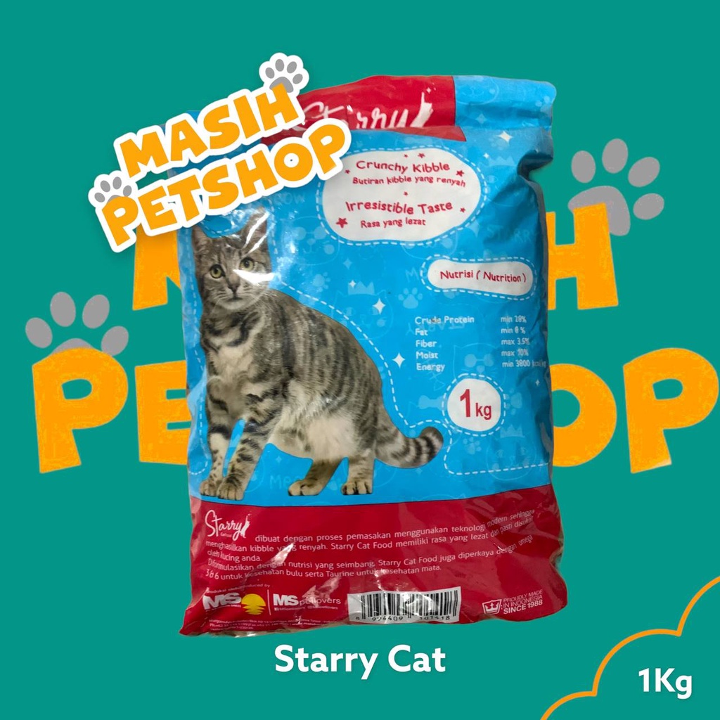 Starry Cat 1Kg - Makanan Kering Kucing - Cat Food