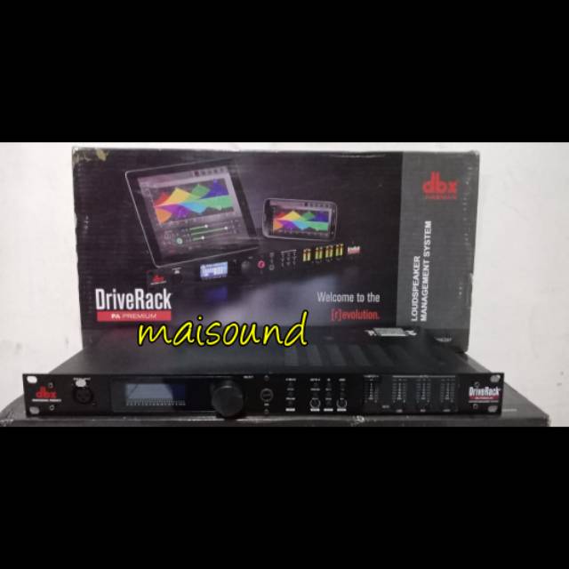 DRIVERACK DBX PA 2 SPEAKER MANAGEMENT PREMIUM DRIVE RACK DBX