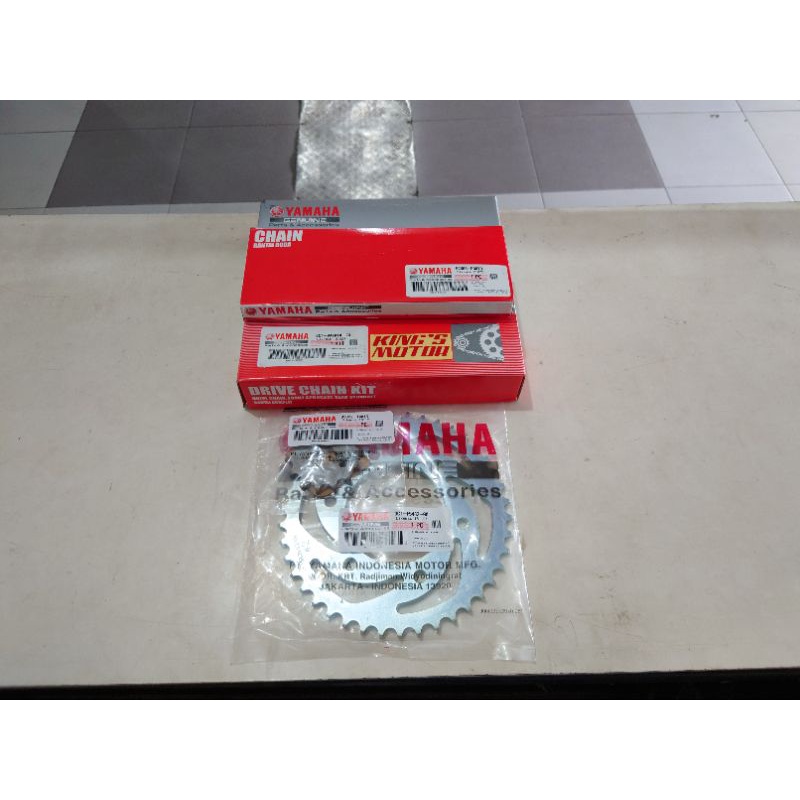 GEAR, GIR, SET / GEARSET VIXION OLD / LAMA (3C1) ASLI YAMAHA