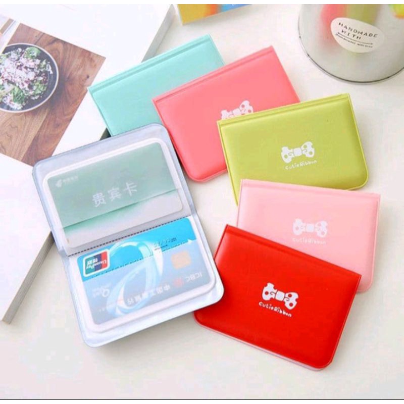 DOMPET KARTU CUTIE RIBBON/ DOMPET KARTU MINI 12 LEMBAR