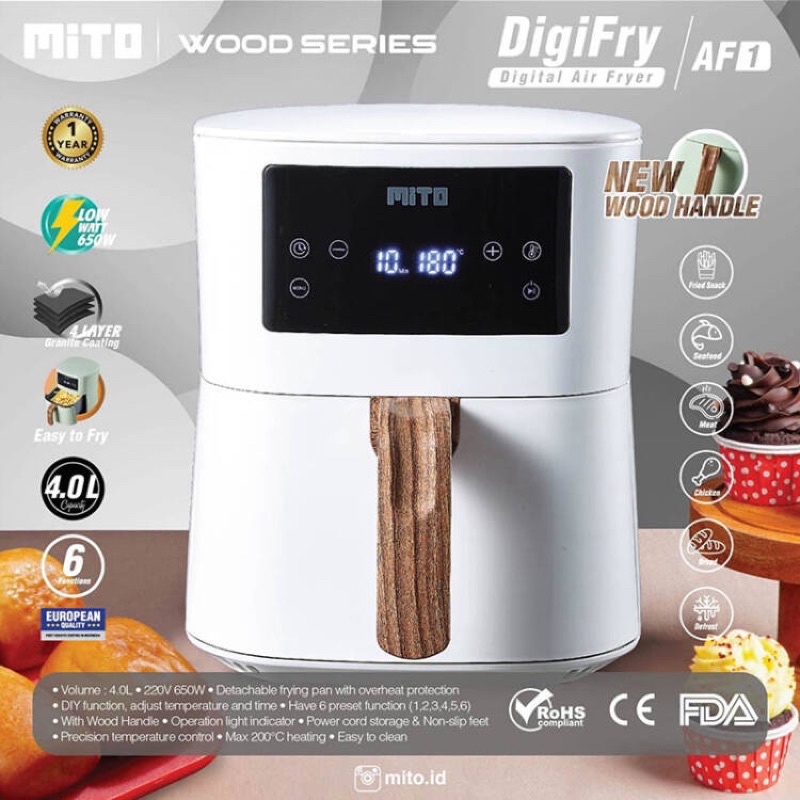 [MEDAN] AIR FRYER AF-1 Versi II MITO