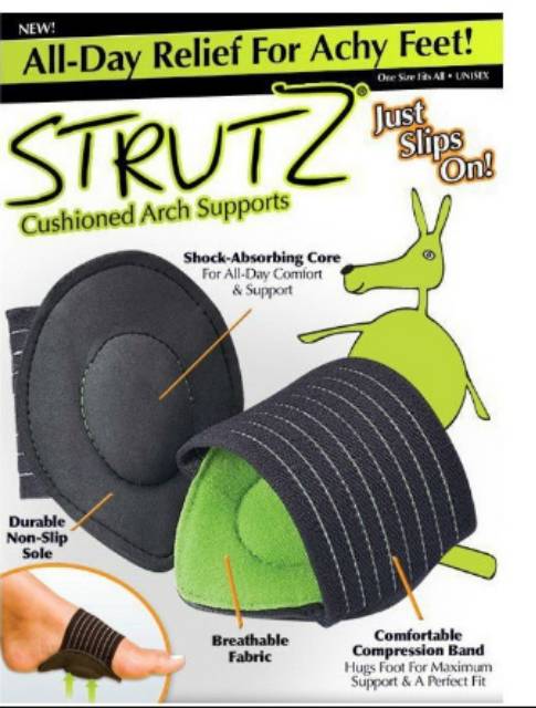 Strutz Pad pelindung telapak kaki foot patch shoe shoes belt