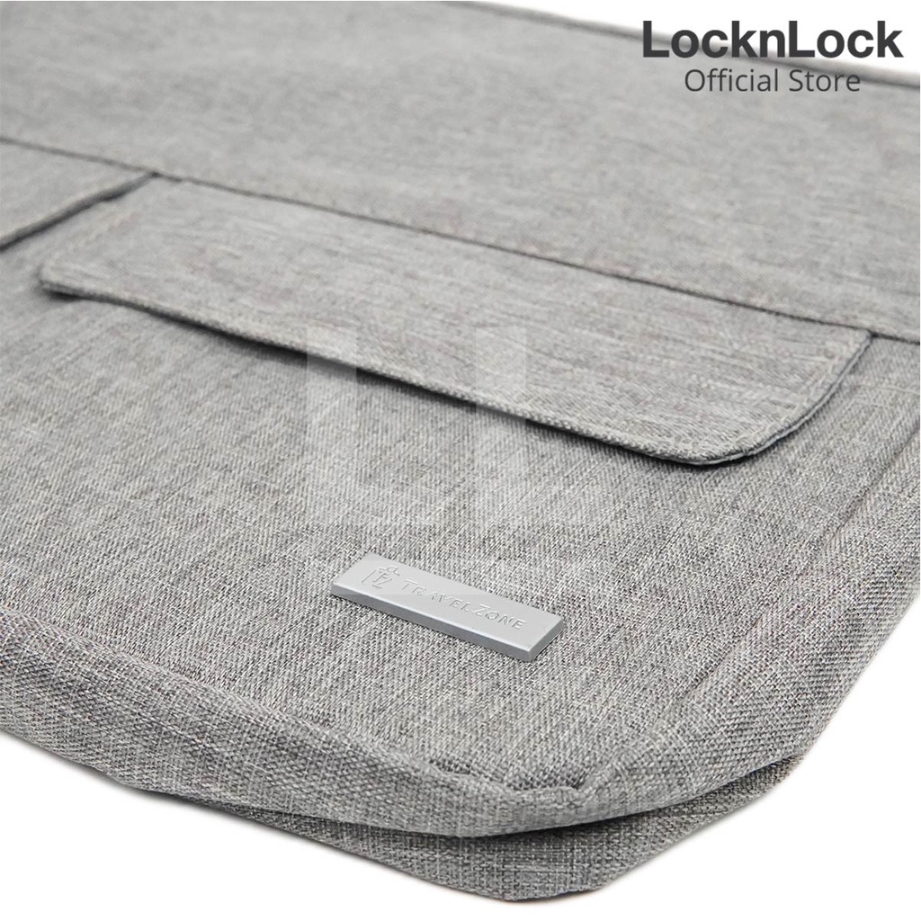 LocknLock Travel Zone Laptop Sleeve Dark Grey - LTZ946