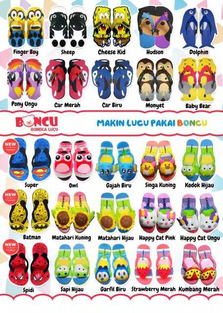 [Size 21-25] SANDAL JEPIT ANAK CEWEK 2-8 TAHUN KARAKTER MICKEY MOUSE  / SANDAL ANAK PEREMPUAN LUCU SIZE 21-25