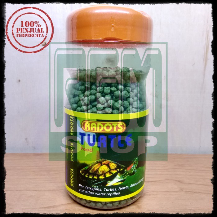 Radots turtle food makanan kurakura kura kura 100gr murah