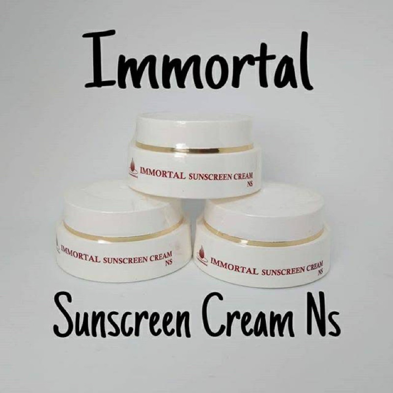 IMMORTAL Sunscreen Cream NS