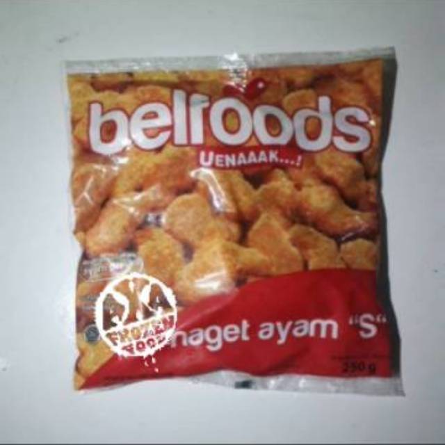 

belfoods uenaaak nugget s 250 gram halal