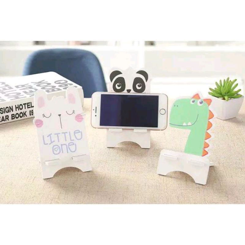 Stand Hp karakter Penyangga HP motif kartun Lucu Sandaran HP stand phone holder universal