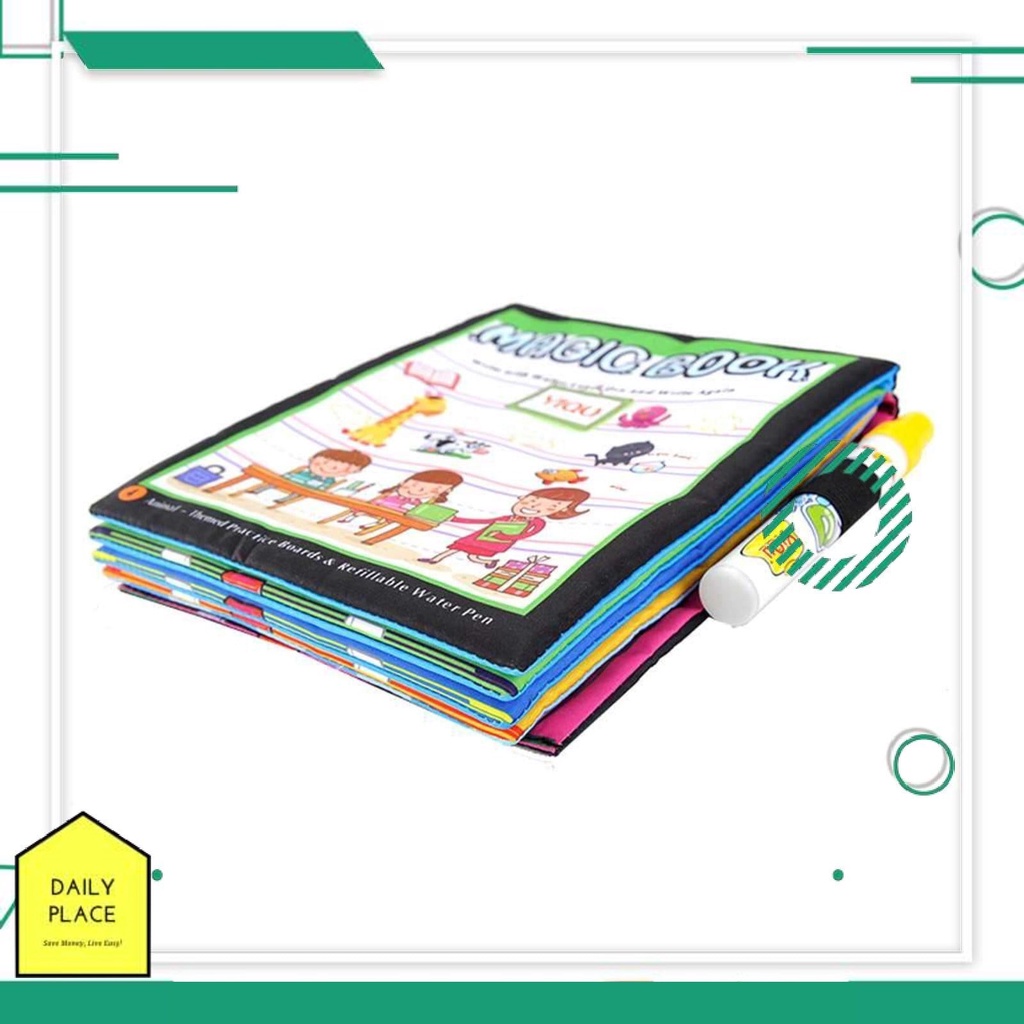 

Buku Mewarnai Cat Air Anak Magic Water Book - YQ5906 COOLPLAY