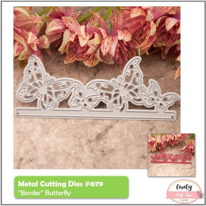 

Buruan Metal Cutting Dies - 1Pc Butterfly For Scrapbooking, Cards Terbatas