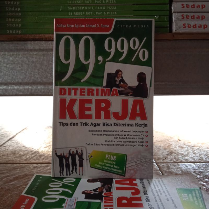 OBRAL BUKU BACAAN MOTIVASI / PENGEMBANGAN DIRI / INSPIRASI PART 3-99,9% Kerja