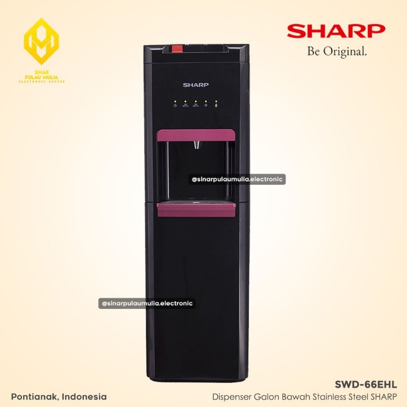 Sharp Dispenser Galon Bawah - SWD-66EHL / SWD 66 EHL / SWD66EHL / SWD 66EHL