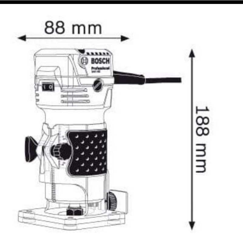 MESIN PROFILE / TRIMER BOSCH GKF-550