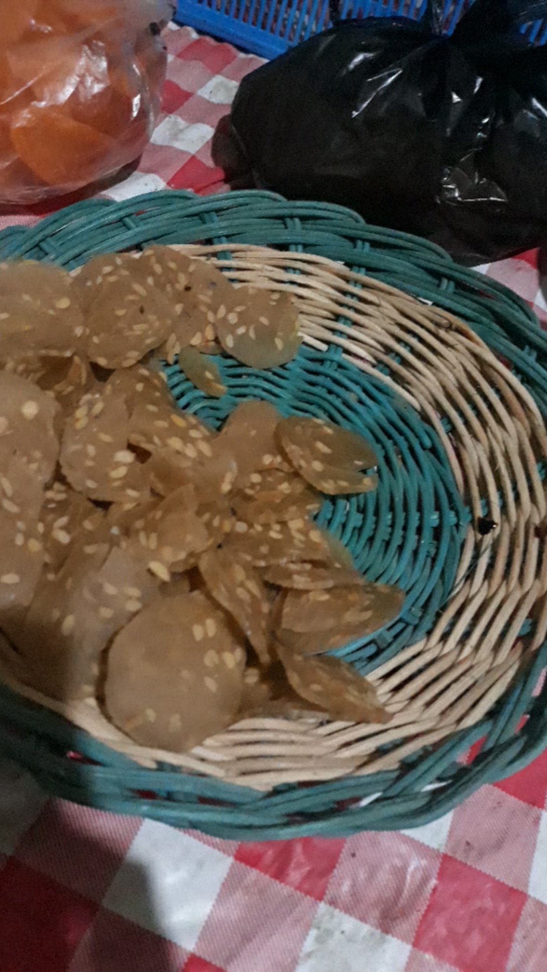 Piring Warna Hijau Rotan Asli - Piring Rotan Hijau Bahan Rotan - Piring Berwarna Ijo Asli Rotan