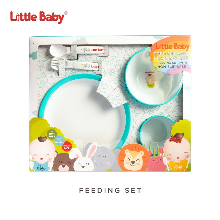 Little Baby Feeding Set Peralatan Makan Bayi " bebe Love "