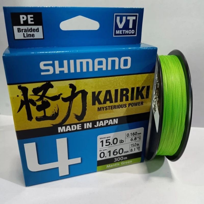 Senar PE SHIMANO KAIRIKI 15LB 300m