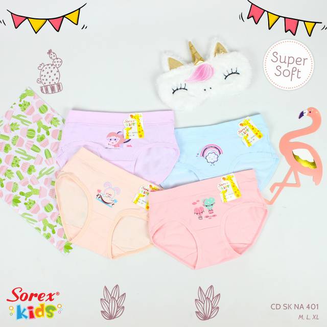 Celana dalam segitiga anak perempuan SOREX kids girl NA401 - 401