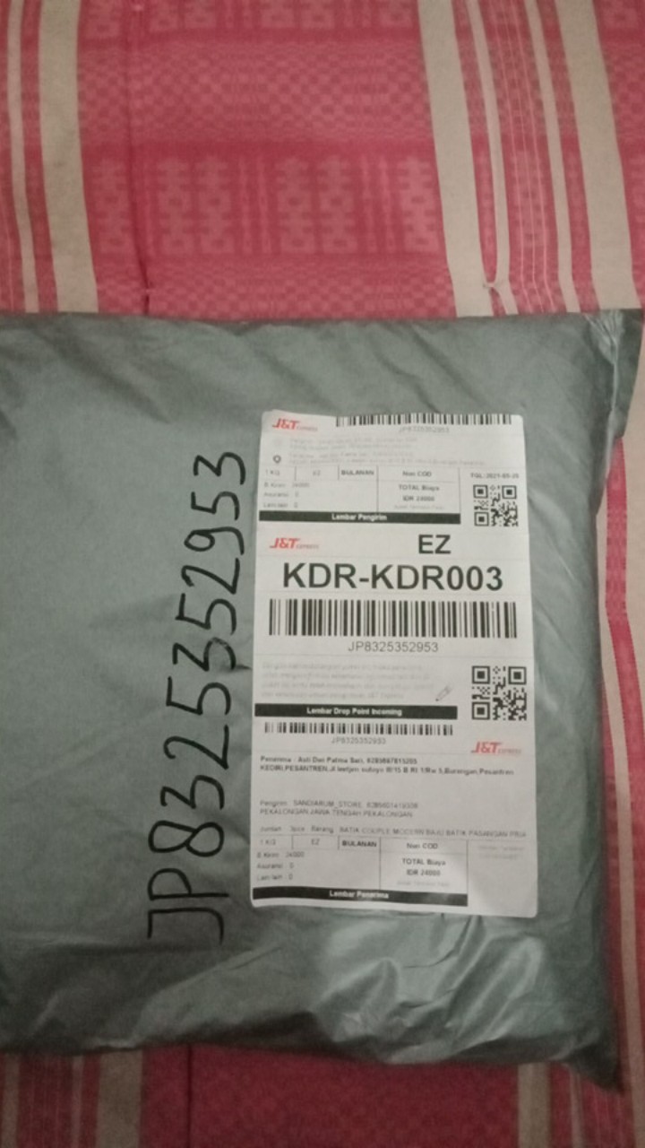 Baju Batik Couple Pria Wanita Seragam Batik Kantor Kerja Guru Lengan Panjang Size M L Xl Xxl Jumbo