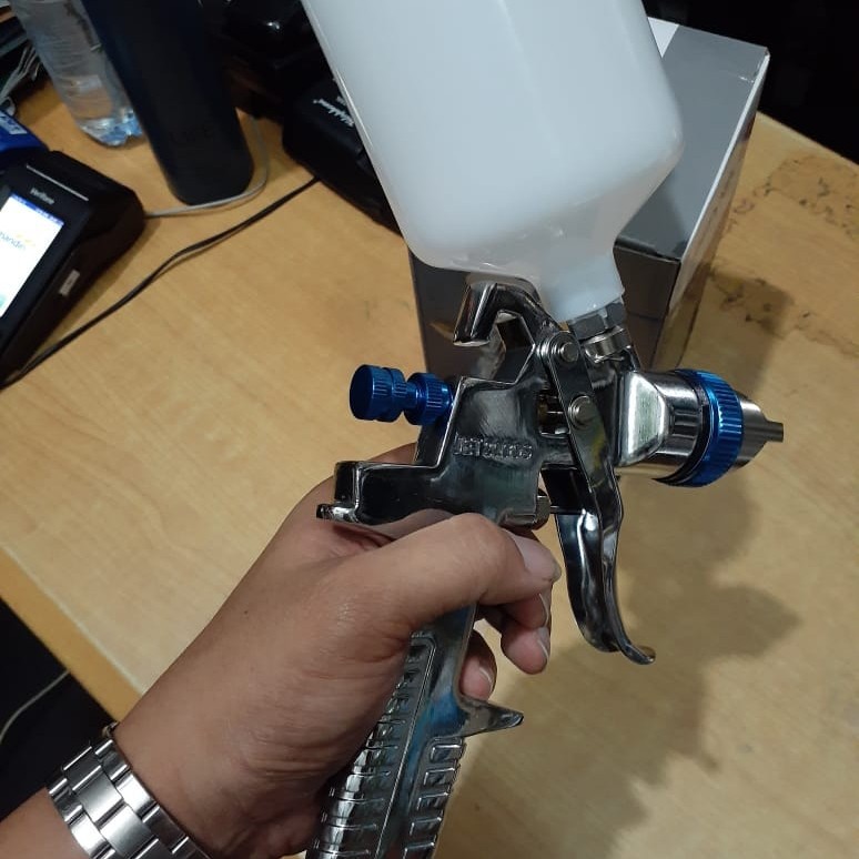 HVLP Spray Gun Bahan Stainless DEFYNIK