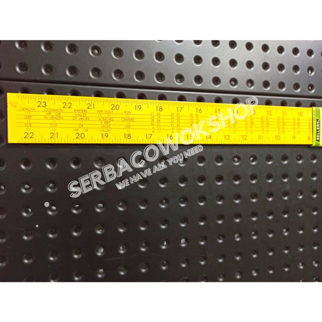 Sellery Penggaris Siku Meter 40 X 60 Cm Siku Tukang Pengukur Sudut 16&quot; x 24&quot; Termurah Berkualitas