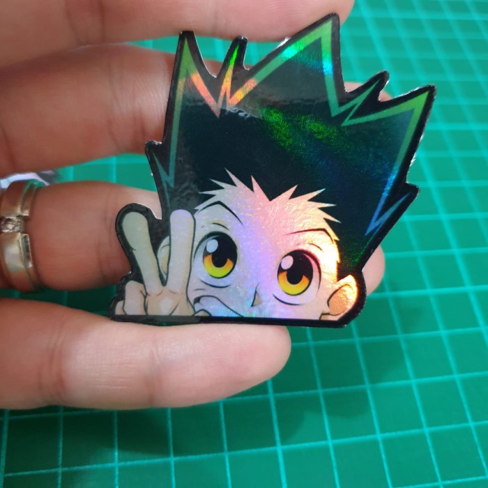 

Sticker Hologram Anime - PSH244 - Hunter X Hunter - Gon