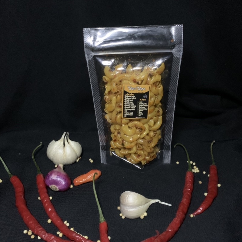 PROMO TERBATAS! makaroni bantet mahe makaroni ngehe kemasan pouch 35gr