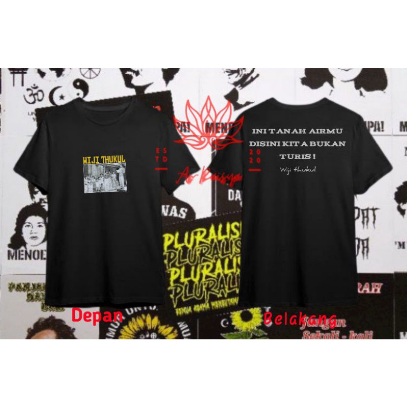 kaos widjie Thukul/t-shirt widjie Thukul/Baju widjie Thukul/Kaos Wiji tukul/T-shirt Wiji tukul
