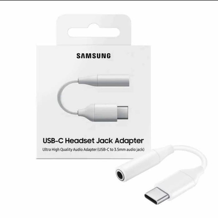 USB-C Headset Jack Adapter Konverter Headset Samsung Type C to Female Aux 3.5mm