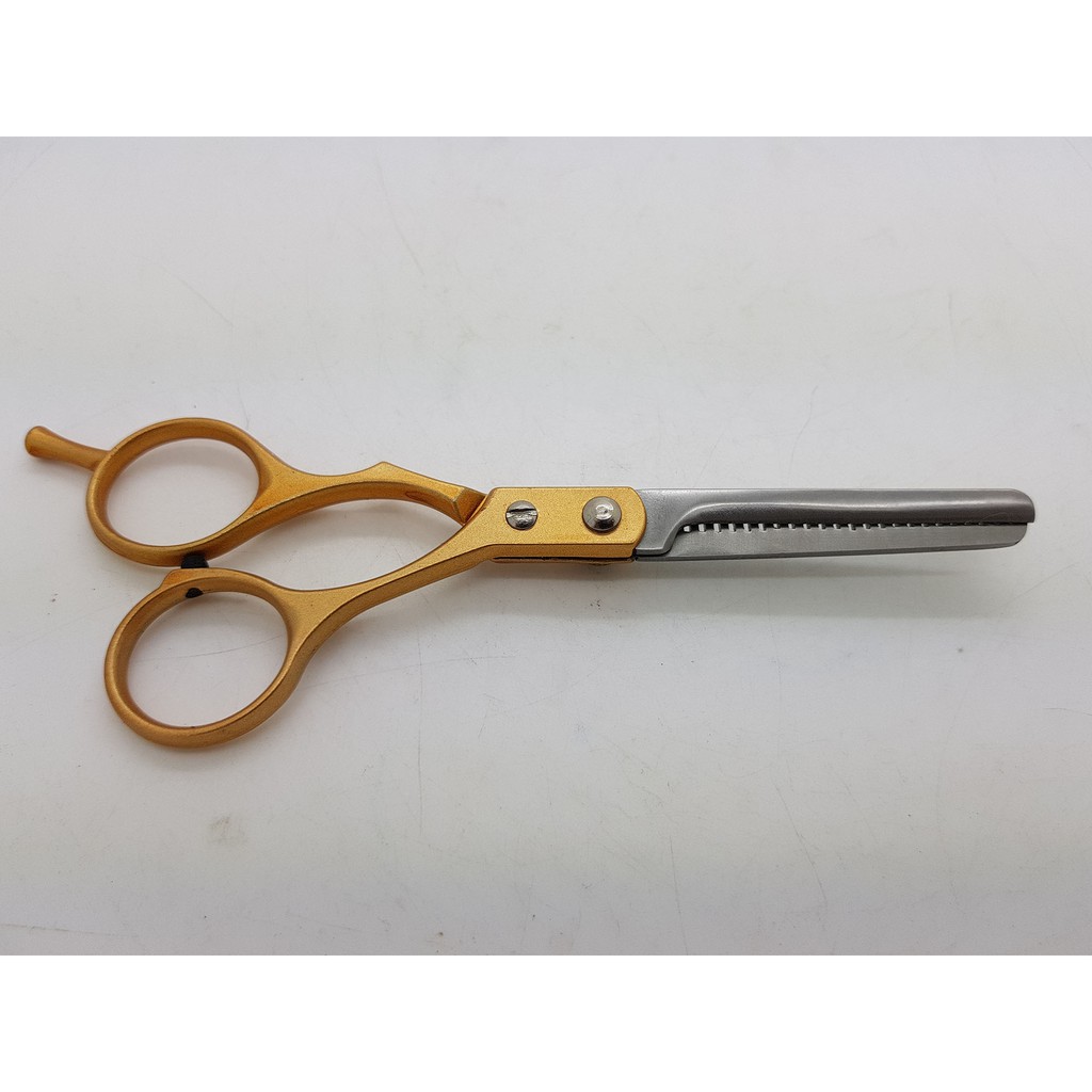 Gunting Sasak Stylish Stainless Steel GOLD / Gunting salon