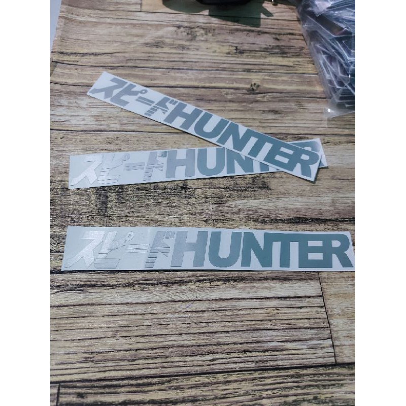 STICKER SPEEDHUNTER KANJI CUTTING
