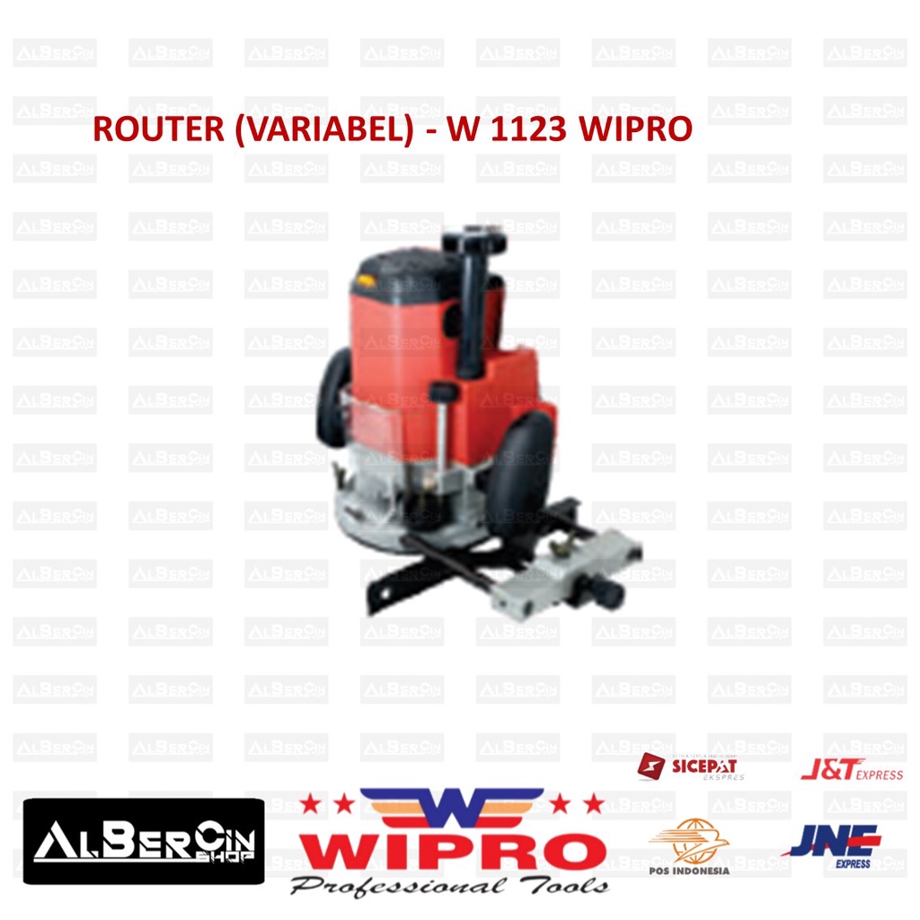Mesin Router Kayu Variable 12mm WIPRO W1123 W 1123