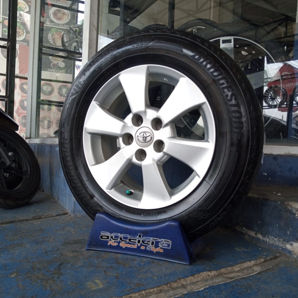 velg seken oem camry ring 16x6 pcd 5x114 seken bekas murah plus ban
