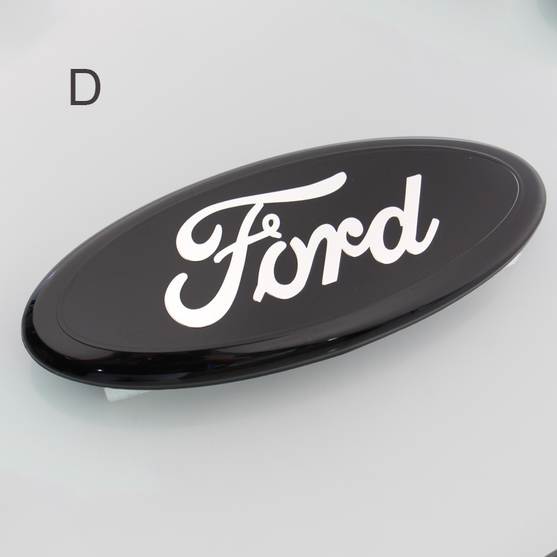 1pc Stiker Emblem Logo Ford Pengganti Bahan ABS Untuk Bagasi Depan / Belakang Mobil Ford