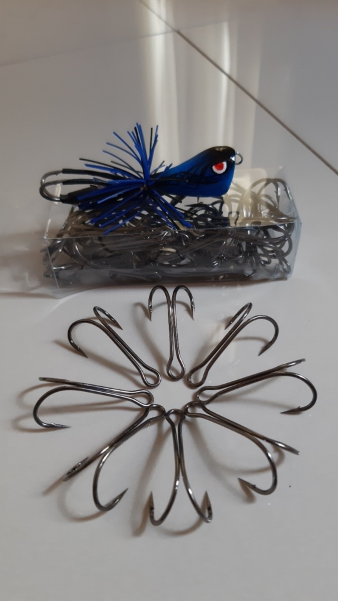 Double Hook 3/0 Black Nikel