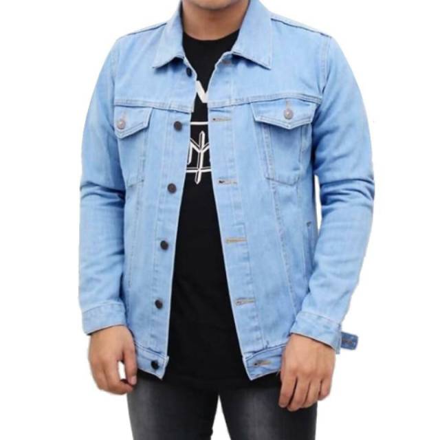 Jaket Jeans Denim Hoodie Boy Pria Jaket Jeans Si Boy Jaket Pria