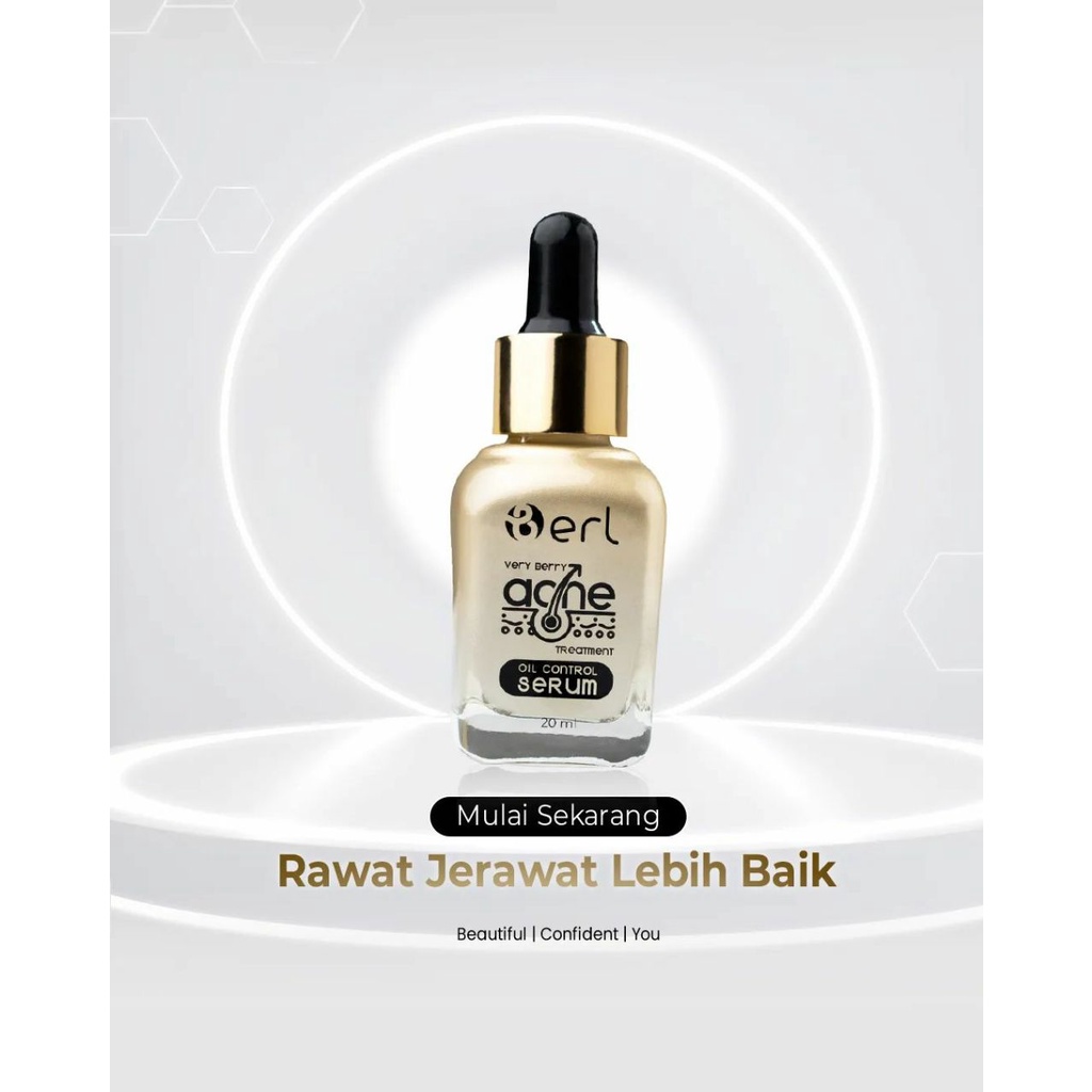 B Erl Very Berry Acne Treatment Oil Control Serum