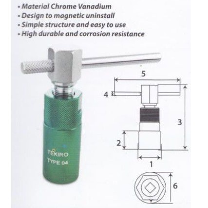 treker magnet no 4 tekiro honda grand supra kharisma satria 120 fu 150