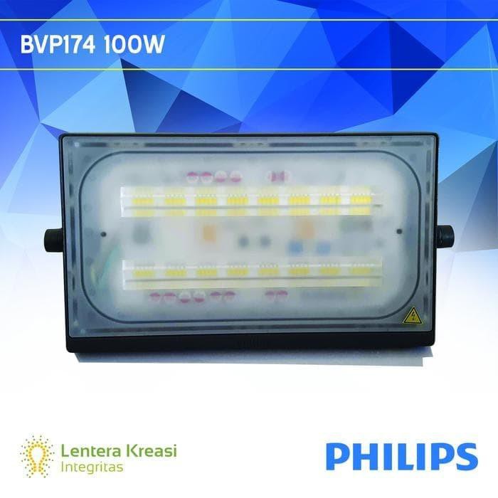 Philips lampu led sorot led 100w 100 w philips BVP 100 watt led tembak